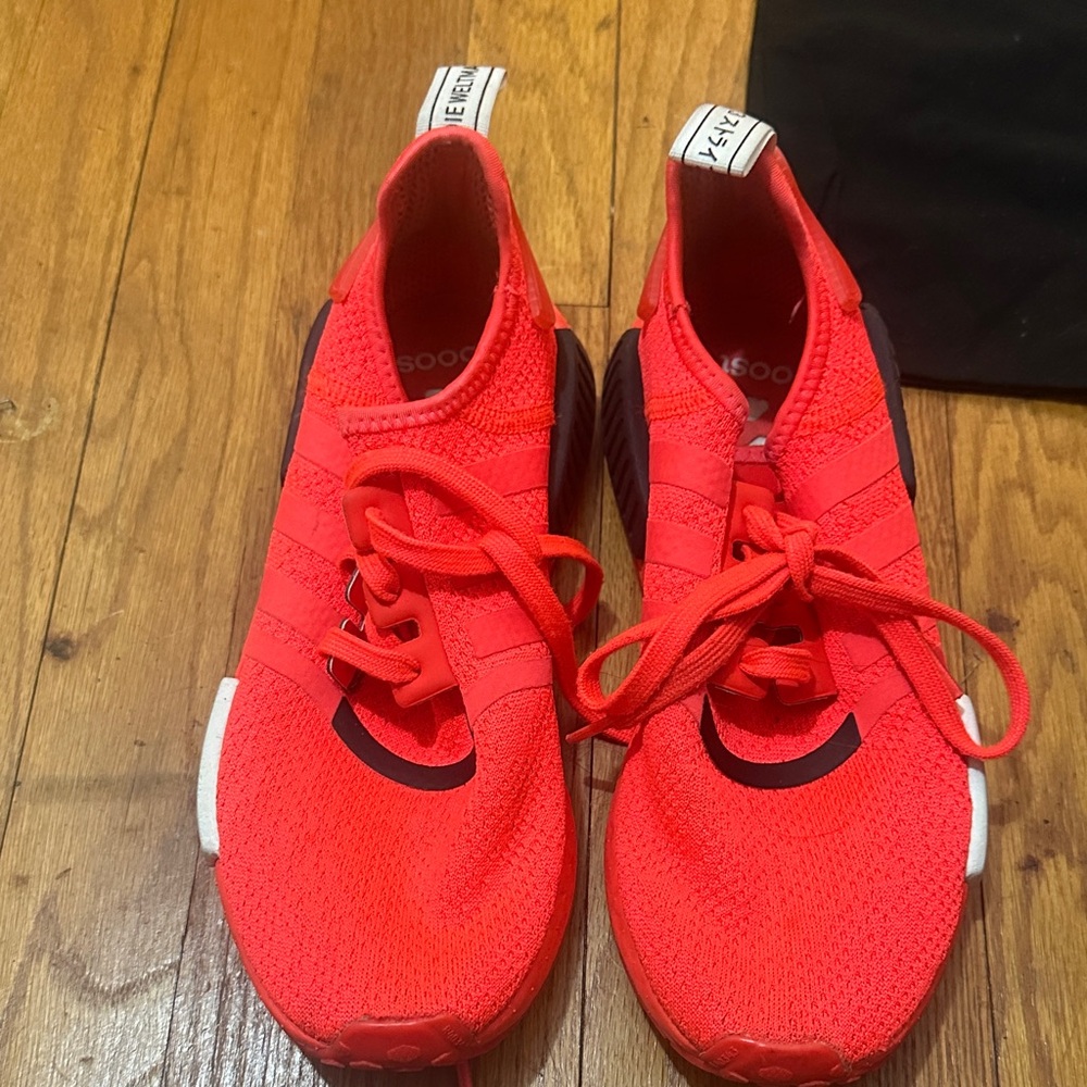 Adidas Kids Bright Red Sneakers